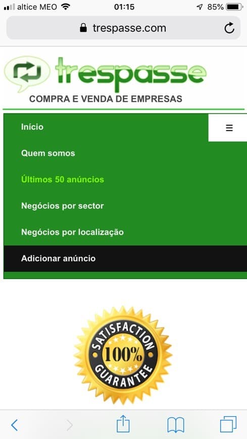 Moda Site de compra e venda de empresas