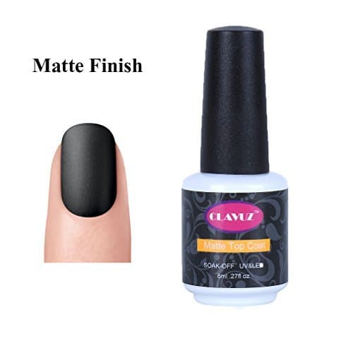 Belleza Clavuz Top Coat Mate Esmale de Uñas Gel UV LED Semipermanente Manicura