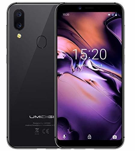 Lugar UMIDIGI A3 Smartphones Libres Diseño Moderno - Android 8.1 4G Doble SIM,