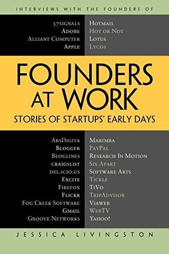 Libro Founders at Work: Stories of Startups' Early Days