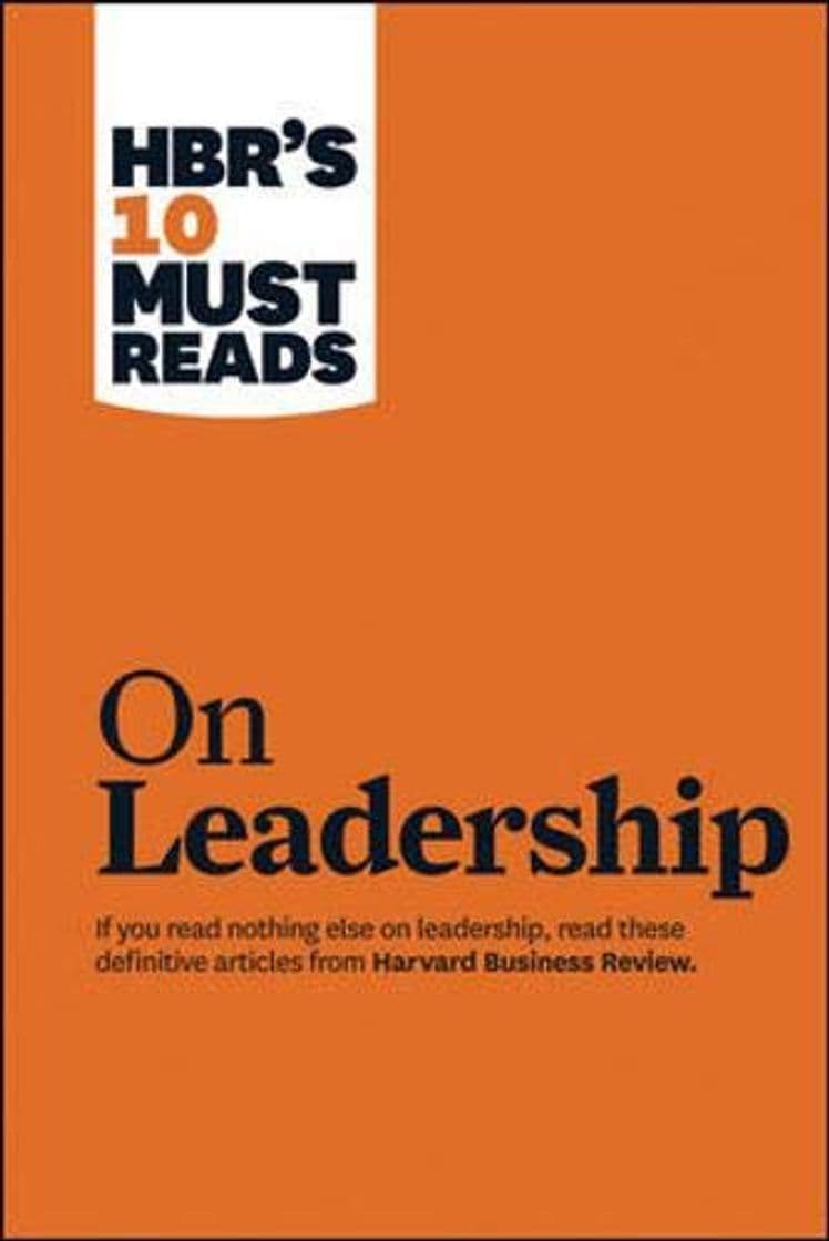 Book HBR's 10 Must Reads on Leadership