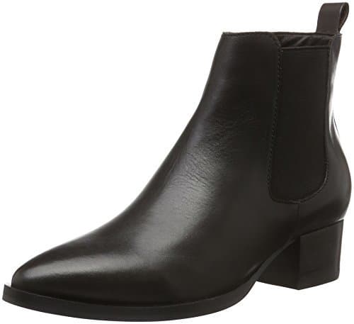 Lugar Buffalo London ES 30776 Nappa, Botas Chelsea para Mujer, Marrón