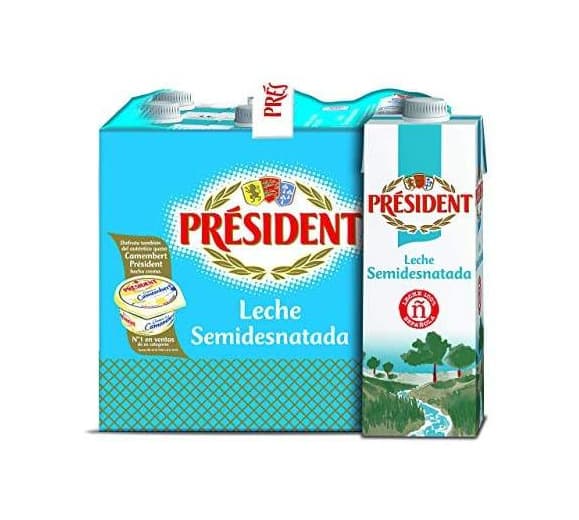 Product Presidente Semi-Desnatado Leite

