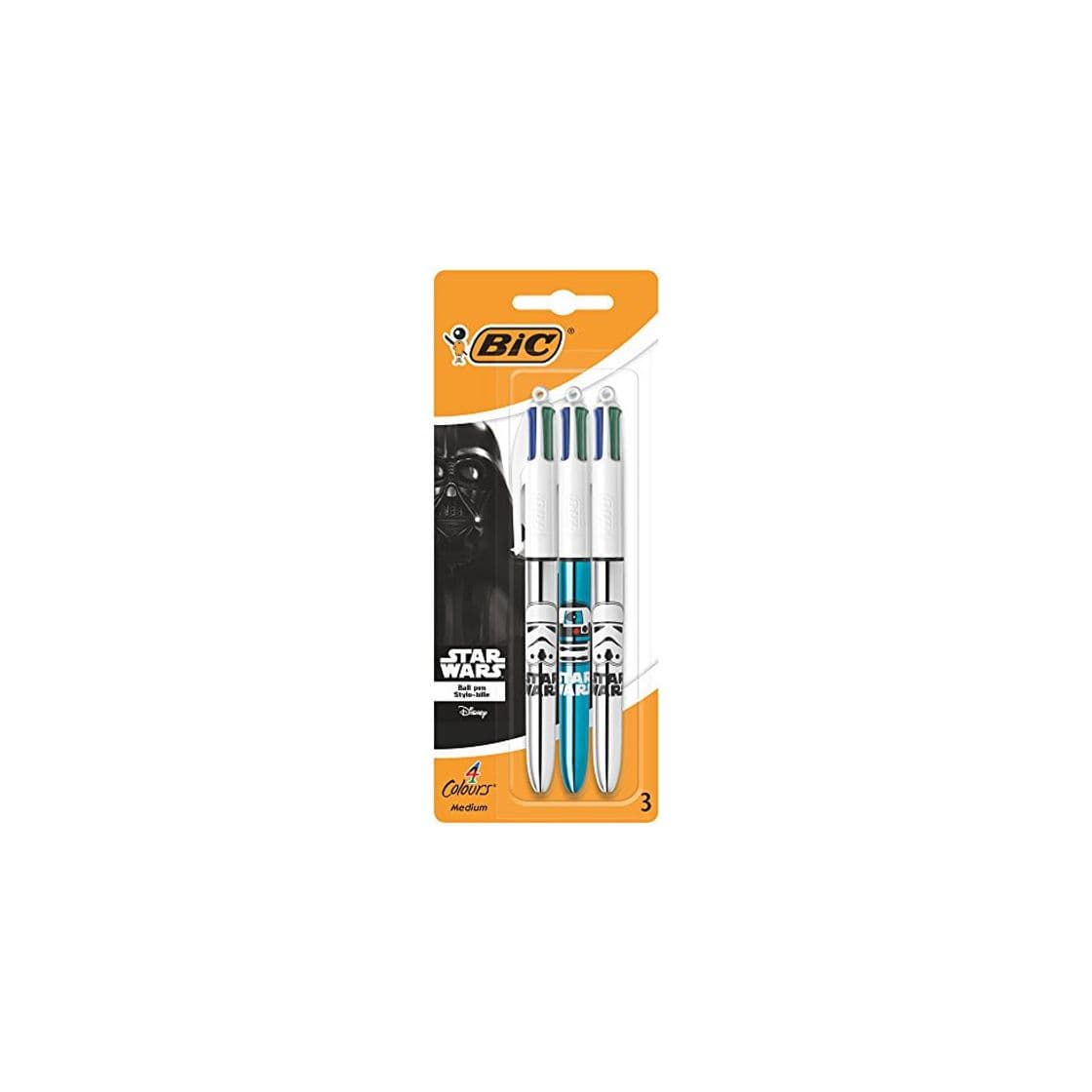 Product BIC Star Wars Shine - Pack de 3 bolígrafos