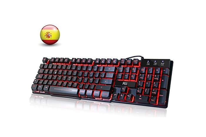 Electrónica Rii RK100 Teclado Gaming