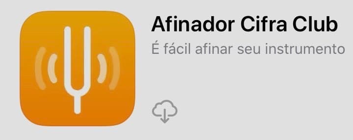 App Afinado de violão 