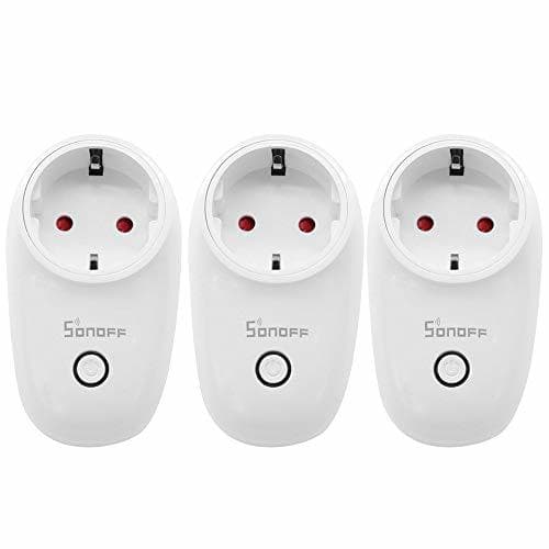 Place OWSOO SONOFF Enchufes Inteligentes S26 ITEAD Enchufe WiFi Inalámbrico Control Remoto Temporizador