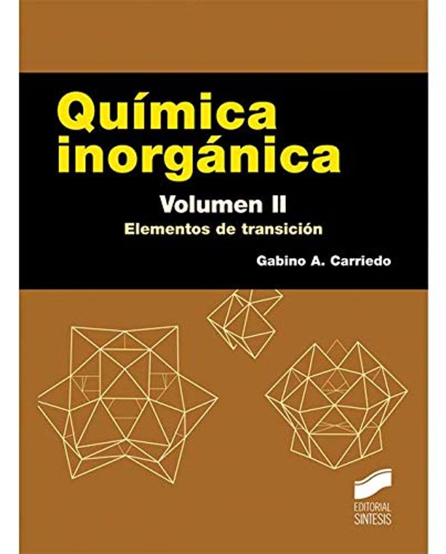 Book Química inorgánica. Volumen 2: Elementos de transición: 8