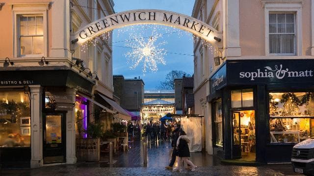 Restaurants Greenwich Market