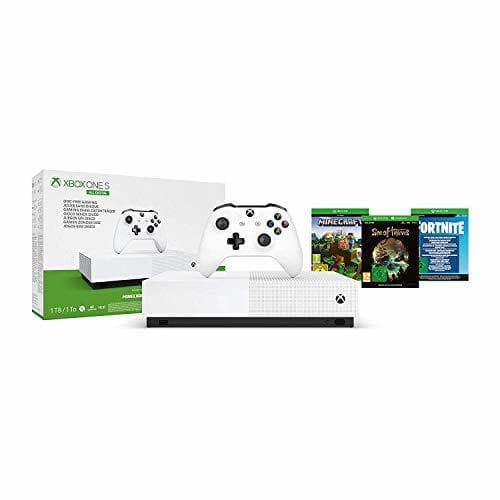 Electronic Microsoft - Xbox One S 1 TB All-Digital Edition, Fortnite