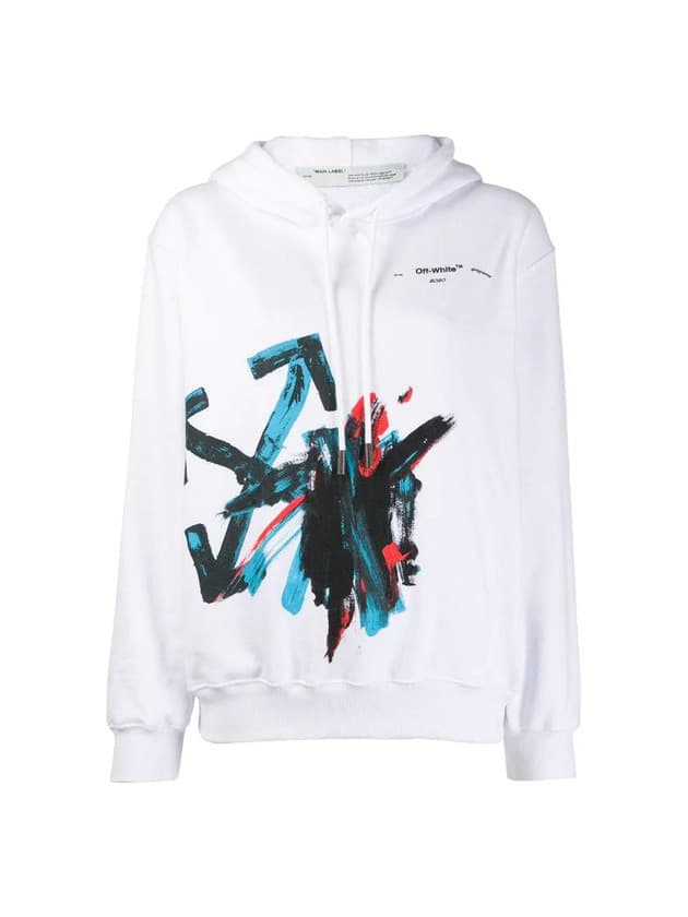 Product OFW-brush arrow oversized hoodie