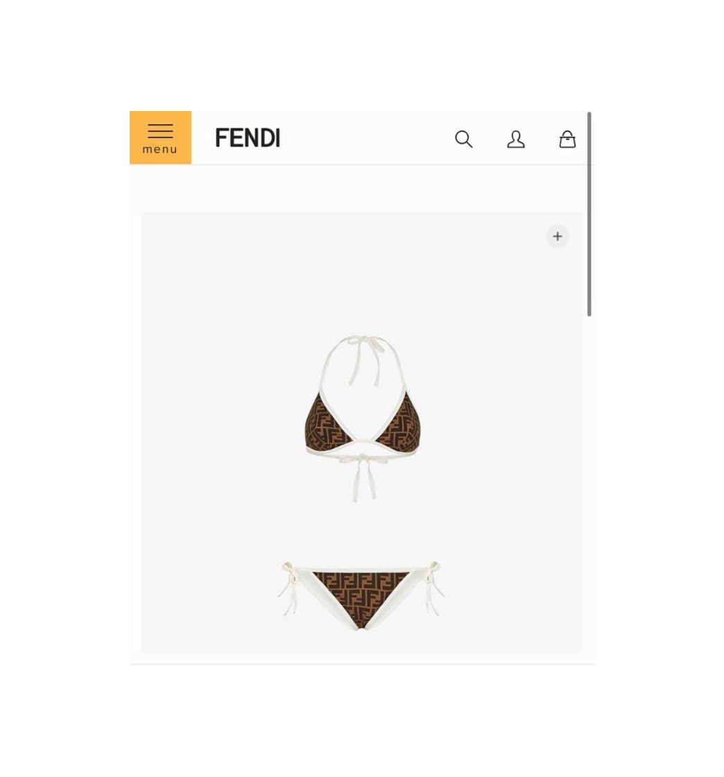 Product Biquini FENDI emblema