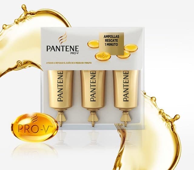 Moda Pantene PRO-V Suave y Liso Ampolla Rescate 1 Minuto