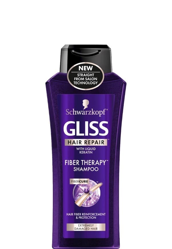 Moda Schwarzkopf Gliss Champú Fiber Therapy Con Keratina