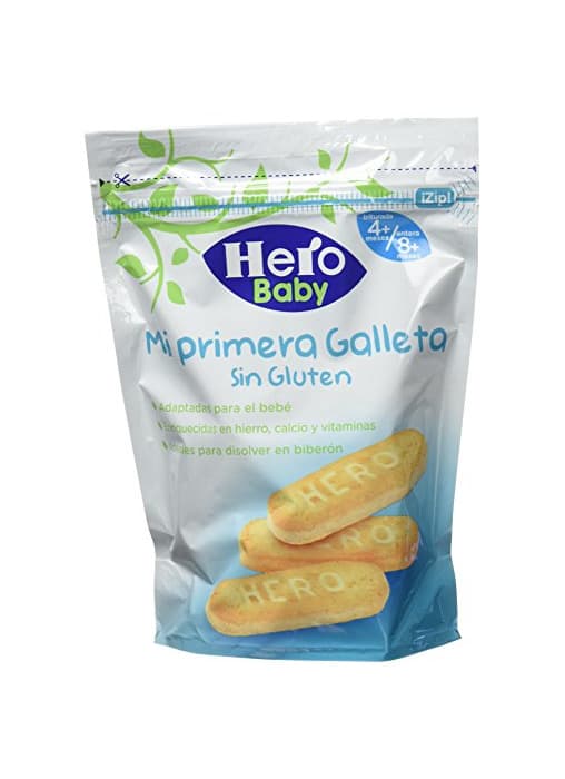 Producto Hero Baby Mi primera Galleta sin Gluten de Fácil Disolución para Bebés