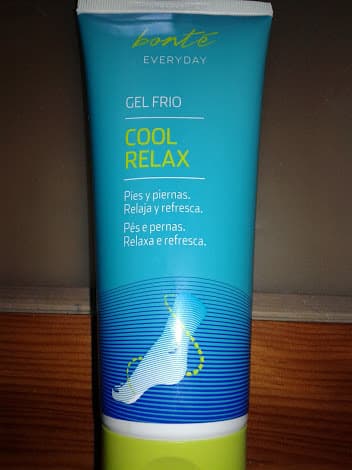 Producto O gel frio de pernas e pés Bonté