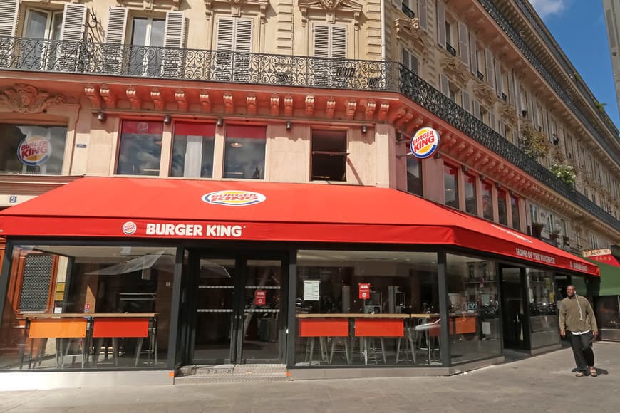 Restaurantes Burger King Paris