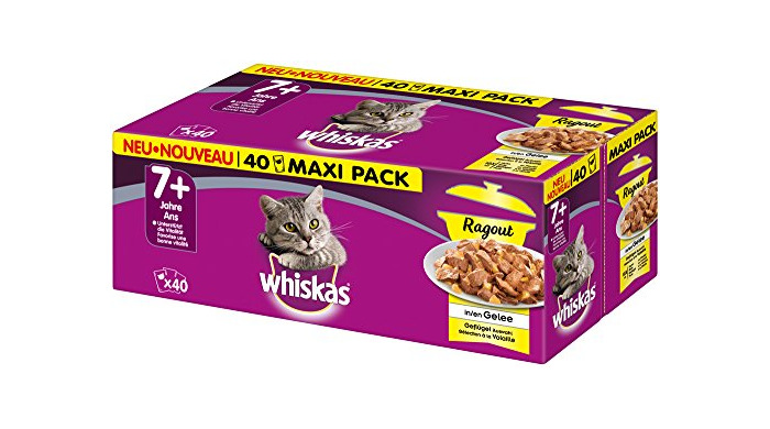 Product whiskas Ragout Pienso húmedo para Gatos de más de 7 años