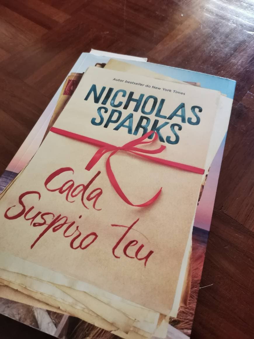 Book " Cada suspiro teu " de Nicholas Sparks 