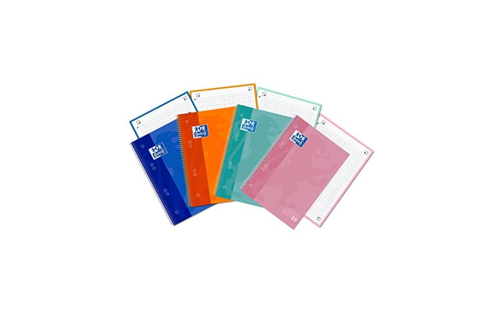 Producto Oxford Classic - Juego de 5 cuadernos espiral de tapa extradura