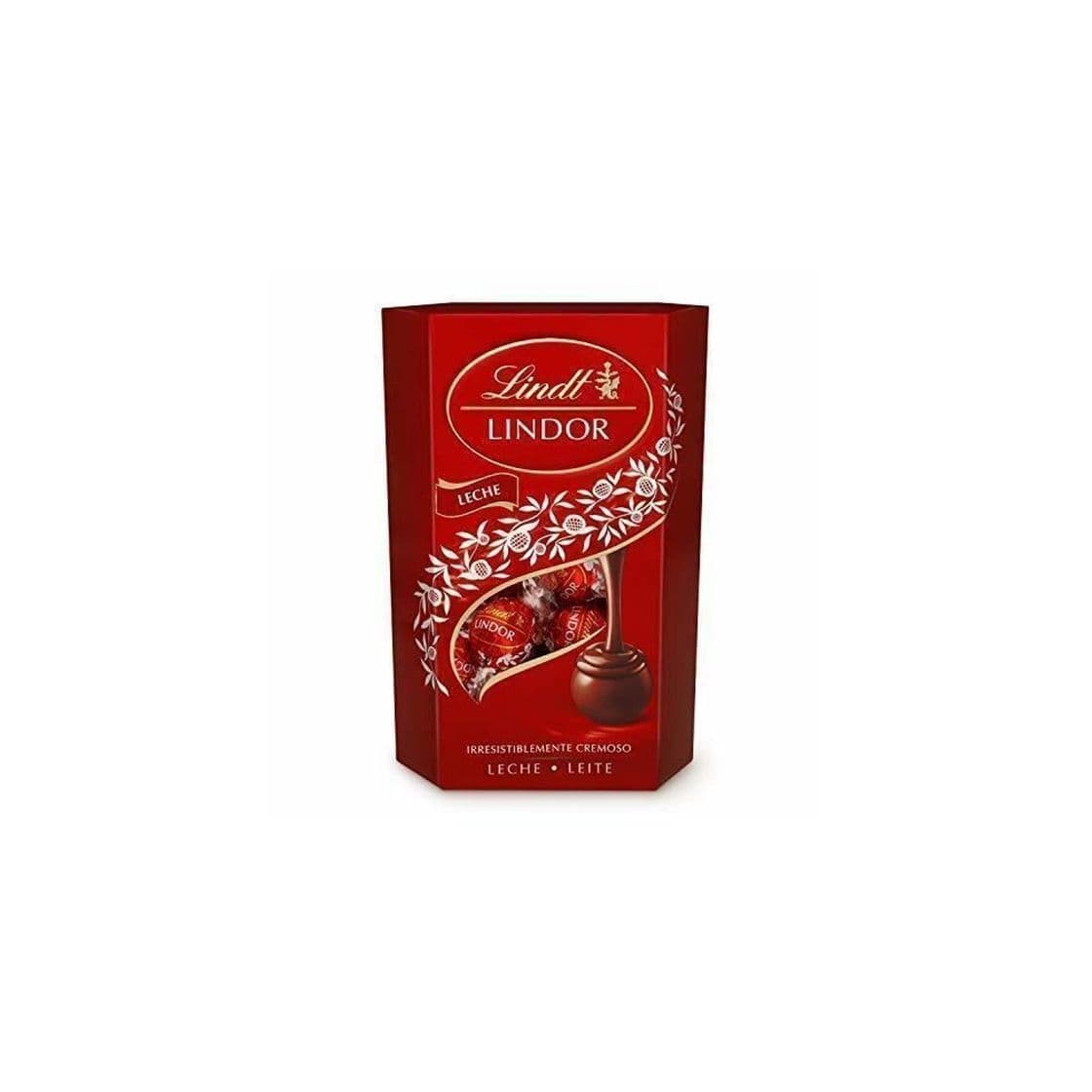 Product Lindt Lindor Bombones de Chocolate con Leche - Aprox. 16 bombones