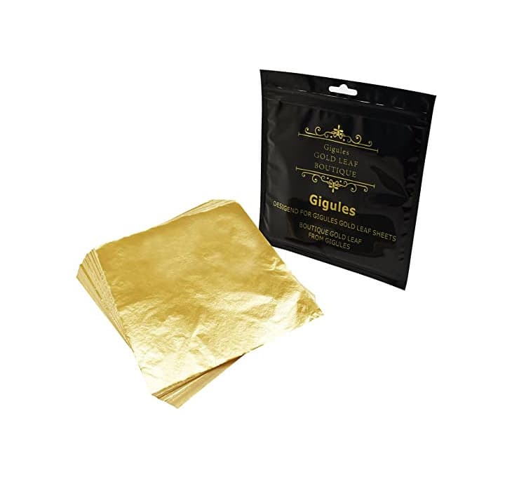 Product Gigules 100 Sheets Imitation Gold Leaf