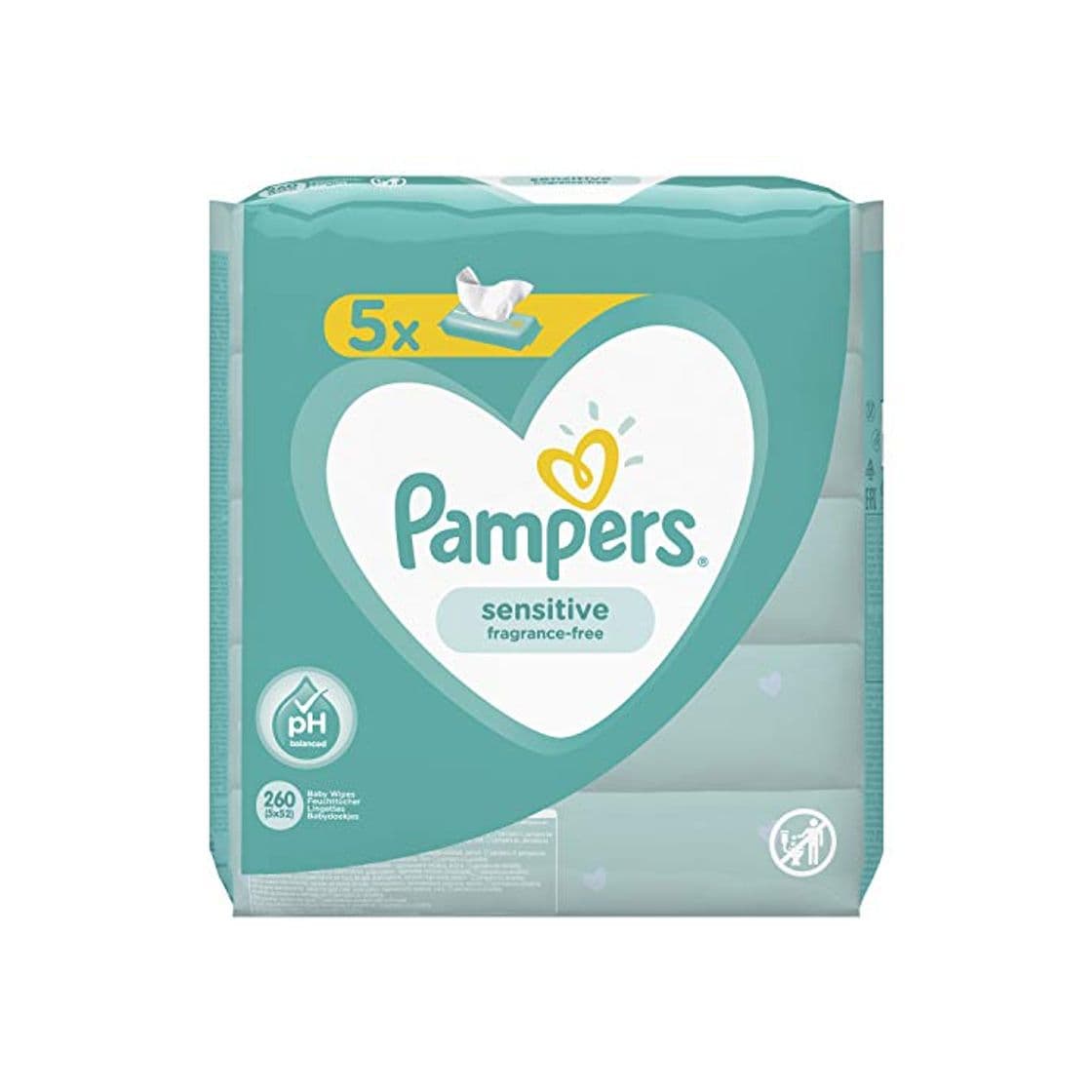 Producto Pampers Sensitive - Toallitas húmedas