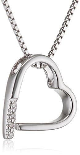 Product Hot Diamonds DP100 - Collar de mujer de plata de ley con