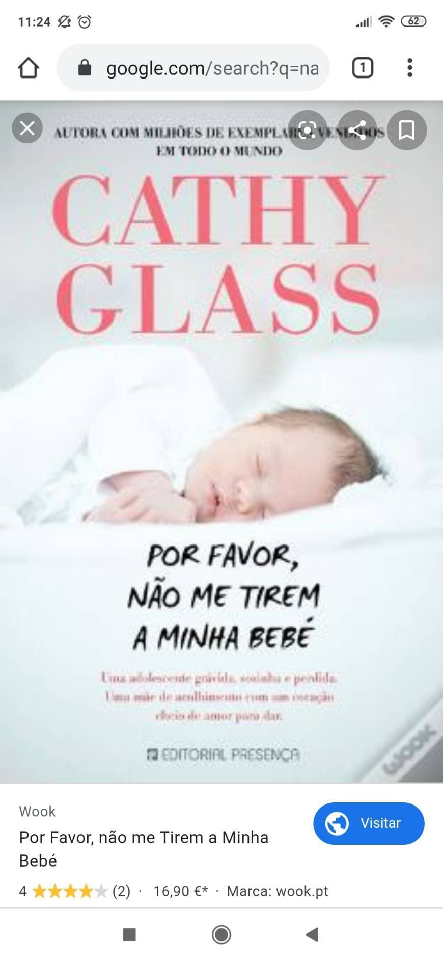 Libro Por favor nao me tirem a minha bebê