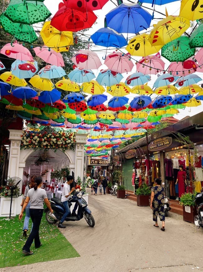 Lugar Hang Gai Street (Street Of Hemp)