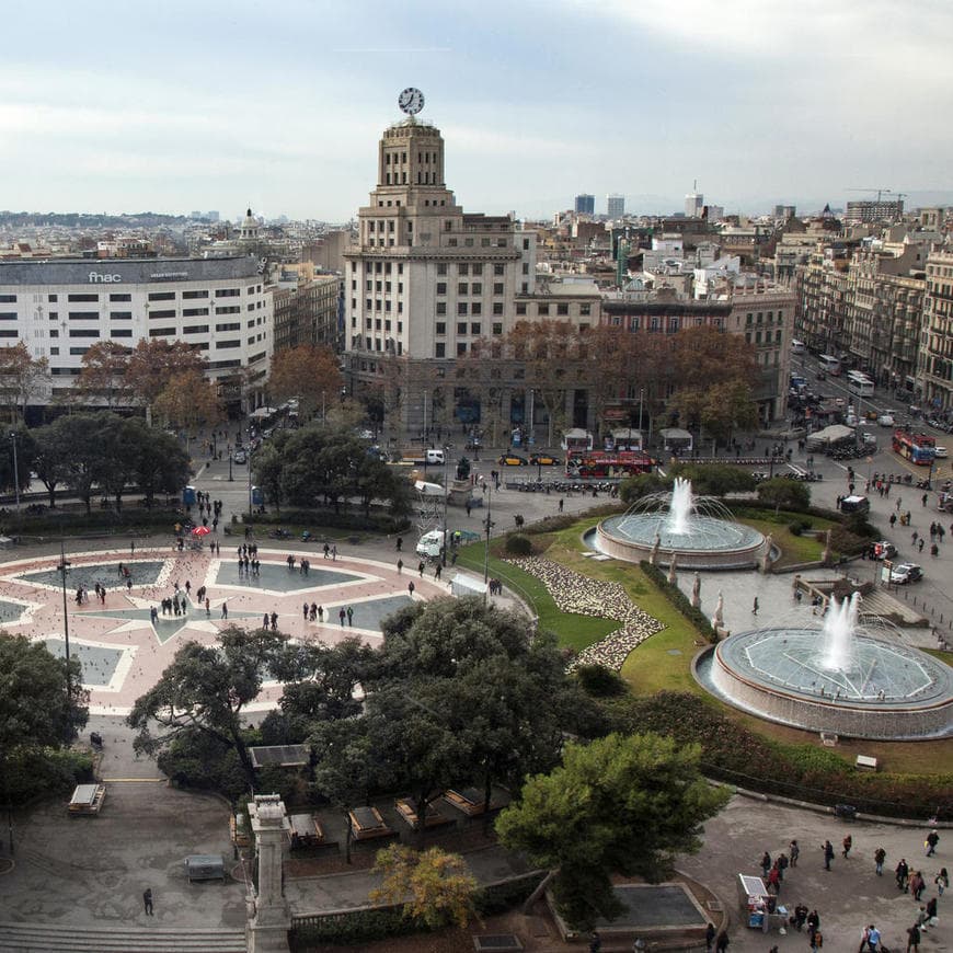 Lugar Plaça de Catalunya