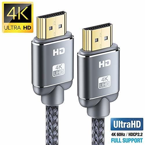 Electronic Cable HDMI 4K 2metros-Snowkids Cable HDMI 2.0 de Alta Velocidad Trenzado de