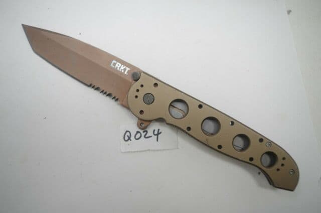 Fashion CRKT® M16-14D Desert Tan Tanto Tactical Folding Knife


