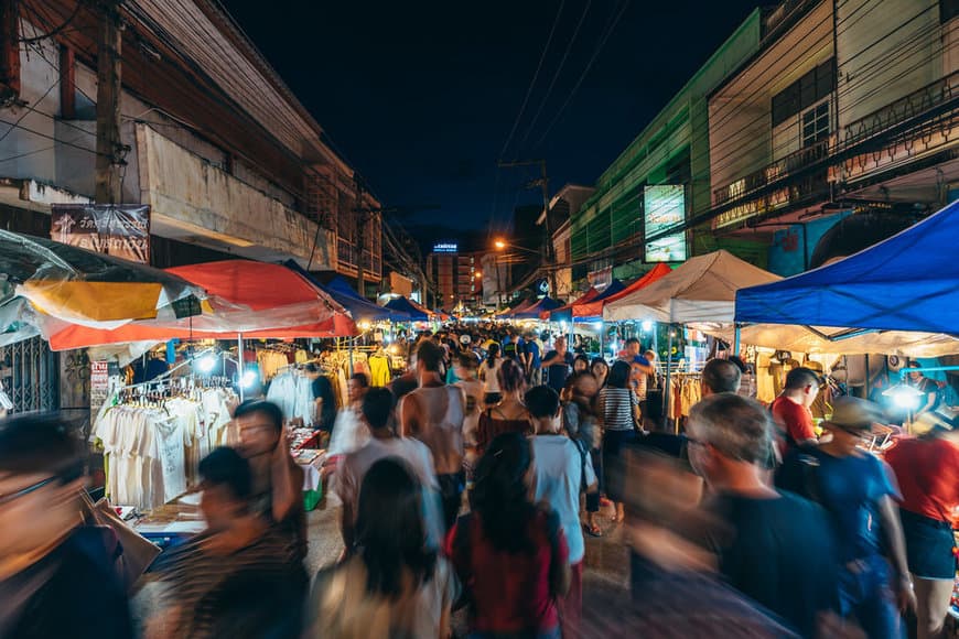 Lugar Night Market Chiang Mai