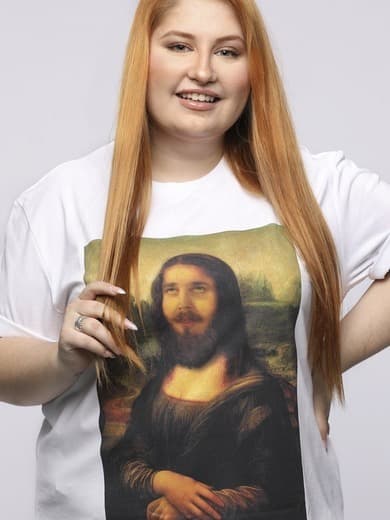 Moda T-SHIRT OVERSIZE “WONA LISA”