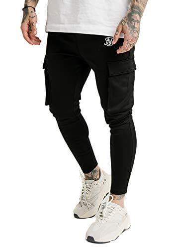 Place Sik Silk SS SS-15510 Poly Athlete Cargo Low Rise Jogger