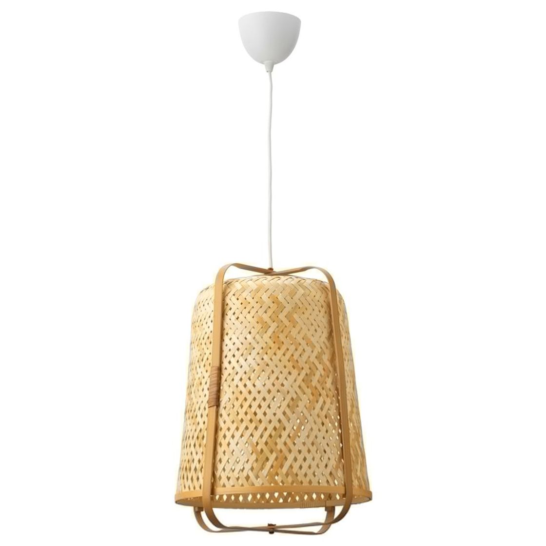 Fashion KNIXHULT bamboo, Pendant lamp - IKEA