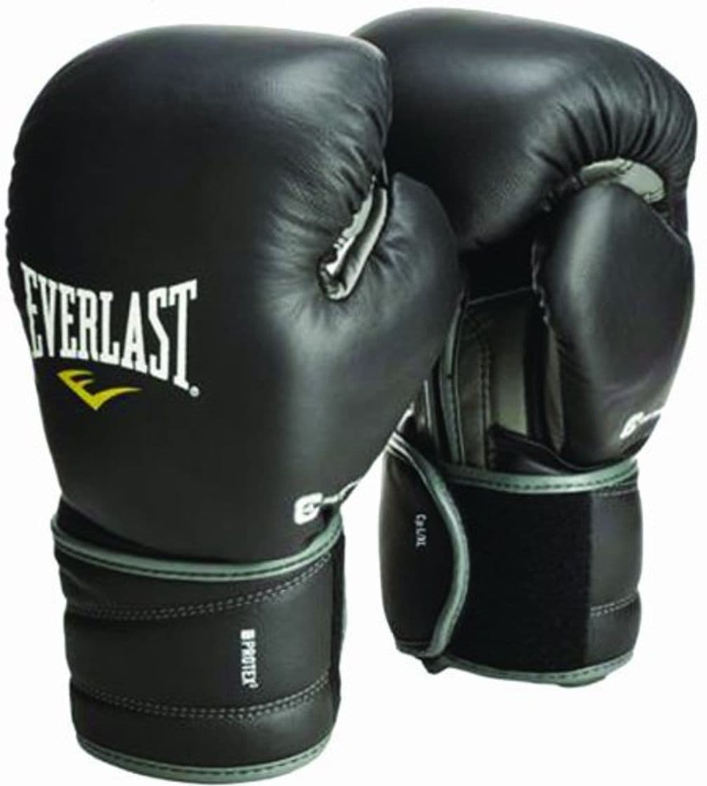 Fitness Everlast Protex - Guantes de boxeo, color negro, talla 14oz