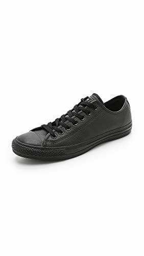 Fashion Converse Zapatillas All Star Ox, Negro