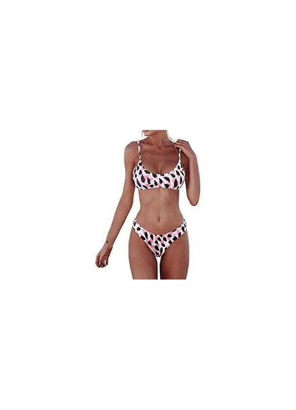 Moda BaZhaHei Bikini de Mujer Traje de baño de Mujer Bandeau Bandage Bikini