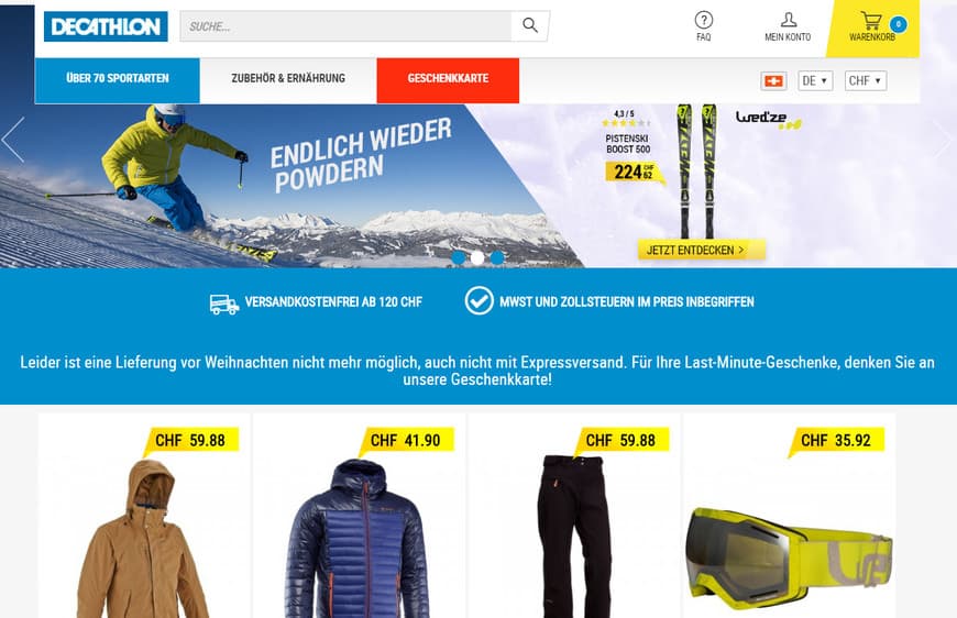 Moda Decathlon online