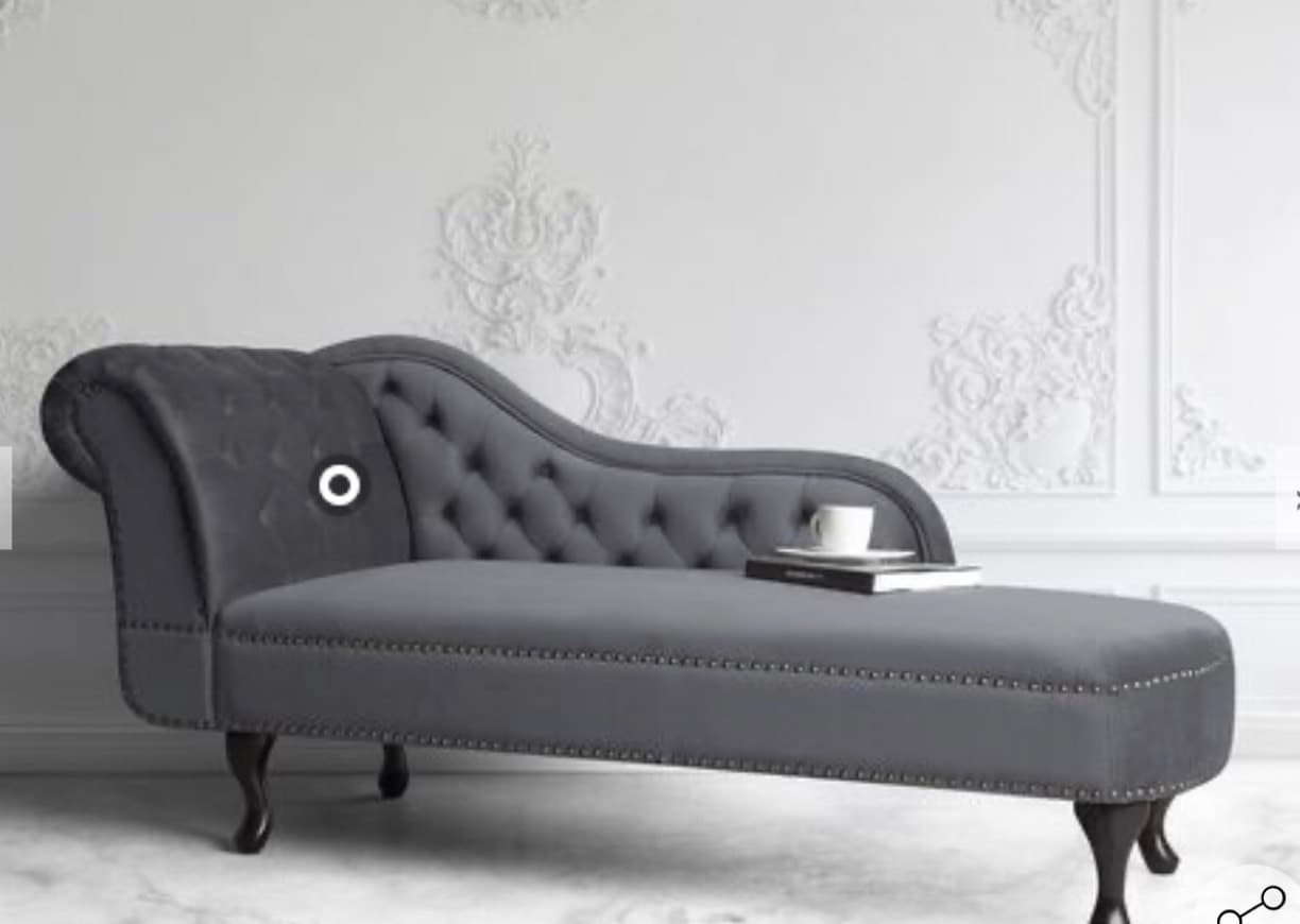 Producto Sofá chaise-longue Estilo Chesterfield