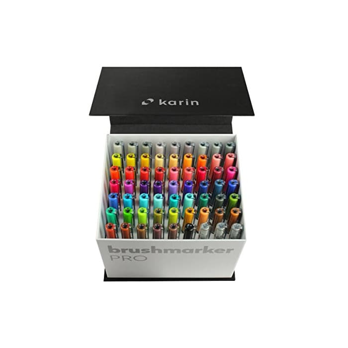 Electronic Karin HQ0003 Mega Caja Brush Marcador Pro brushpens a base de agua Adecuado