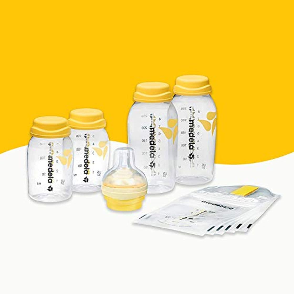 Producto Set regalo Medela para recogida y alimentación con botellas biberón y tetina