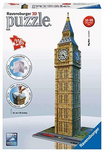 Lugar Ravensburger 12554 Big Ben – Puzzle en 3D