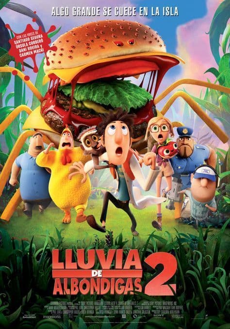 Película Cloudy with a Chance of Meatballs 2