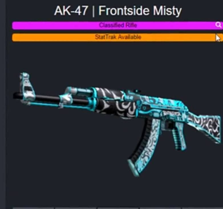 Fashion AK-47 | Frontside Misty - CS:GO Stash