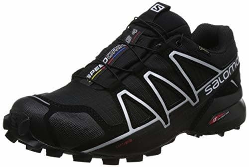 Moda Salomon Speedcross 4 GTX, Zapatillas de Trail Running para Hombre, Negro