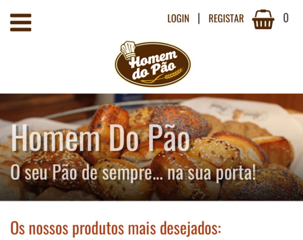 Moda O Homem do Pão