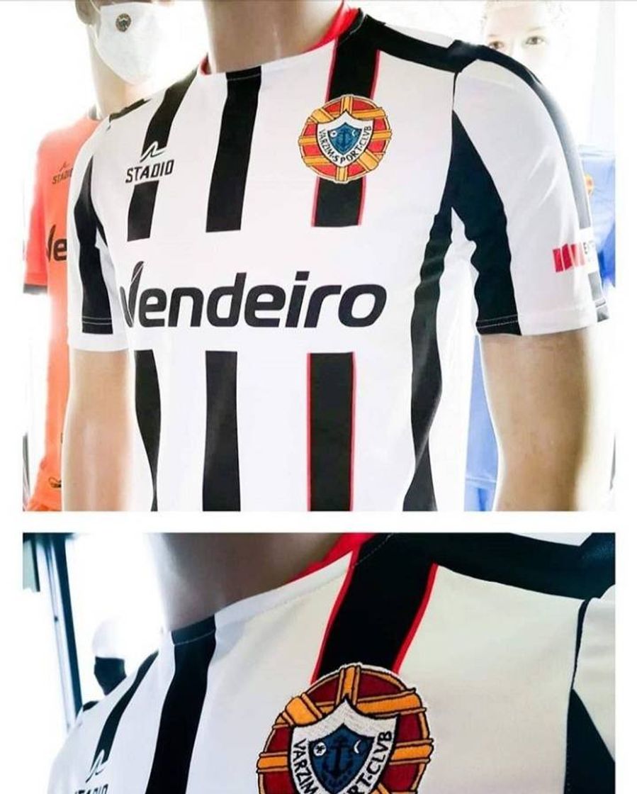 Fashion Varzim Sport Club equipamento principal 2020-21 